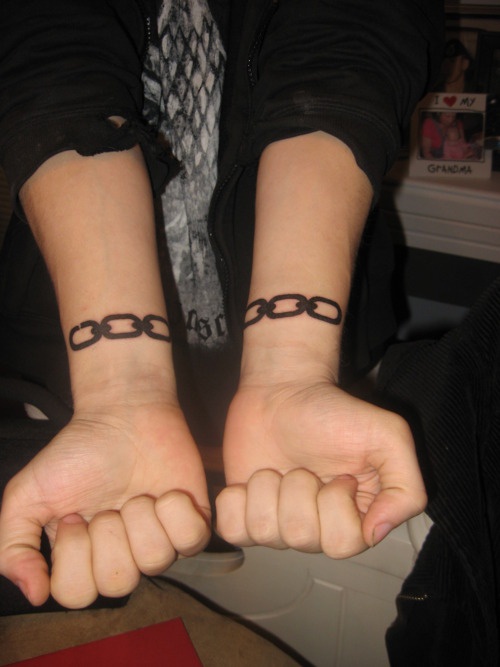 Bioshock Chain Tattoo