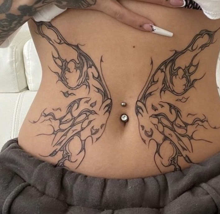 Do you want to have a gorgeous belly tattoo with a piercing Then that’s exactly what you should be going for!