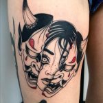 Oni Mask Tattoo Meaning Symbolism, Culture & Style Guide