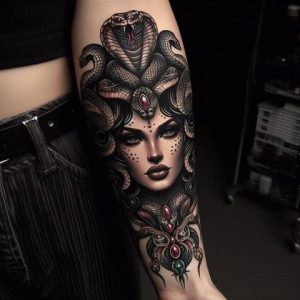 medusa tattoo design ideas for female