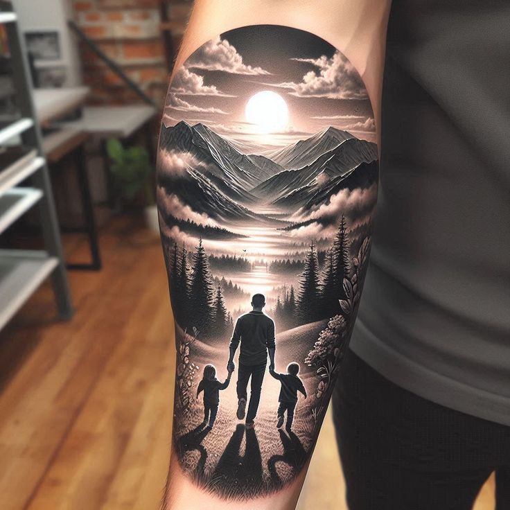 Whether it’s a tattoo honoring your children, your parents, or your whole family, each design carries a story that lasts forever.