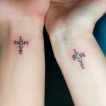 mom and son tattoo