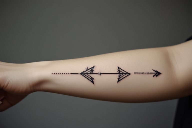 Arrow Forward Tattoo