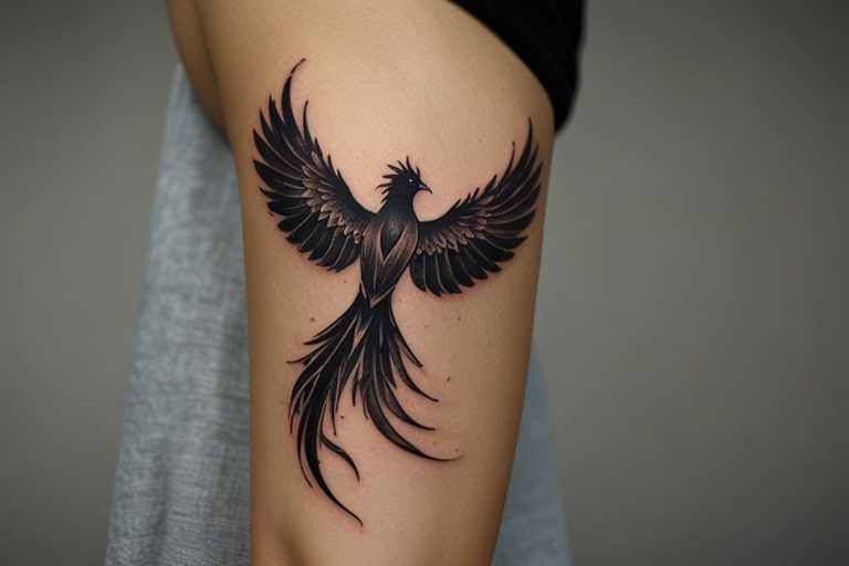 Phoenix Rising Tattoo