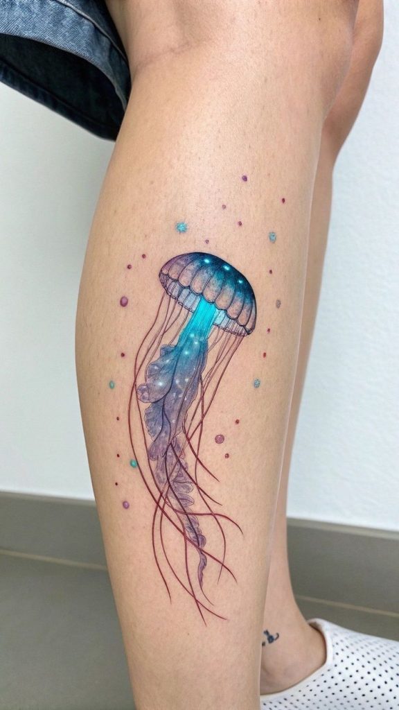 unique jellyfish tattoo inspiration