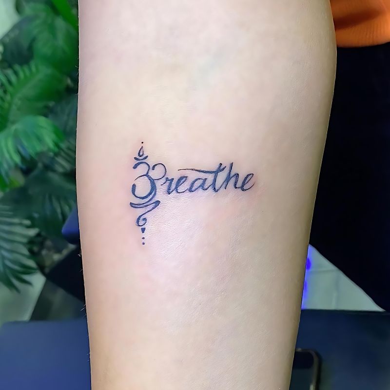 Breath Symbol Tattoos