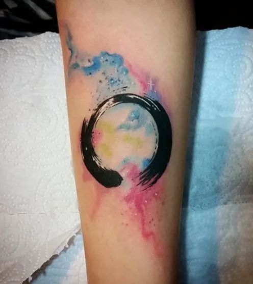Enso Circle Tattoo Ideas