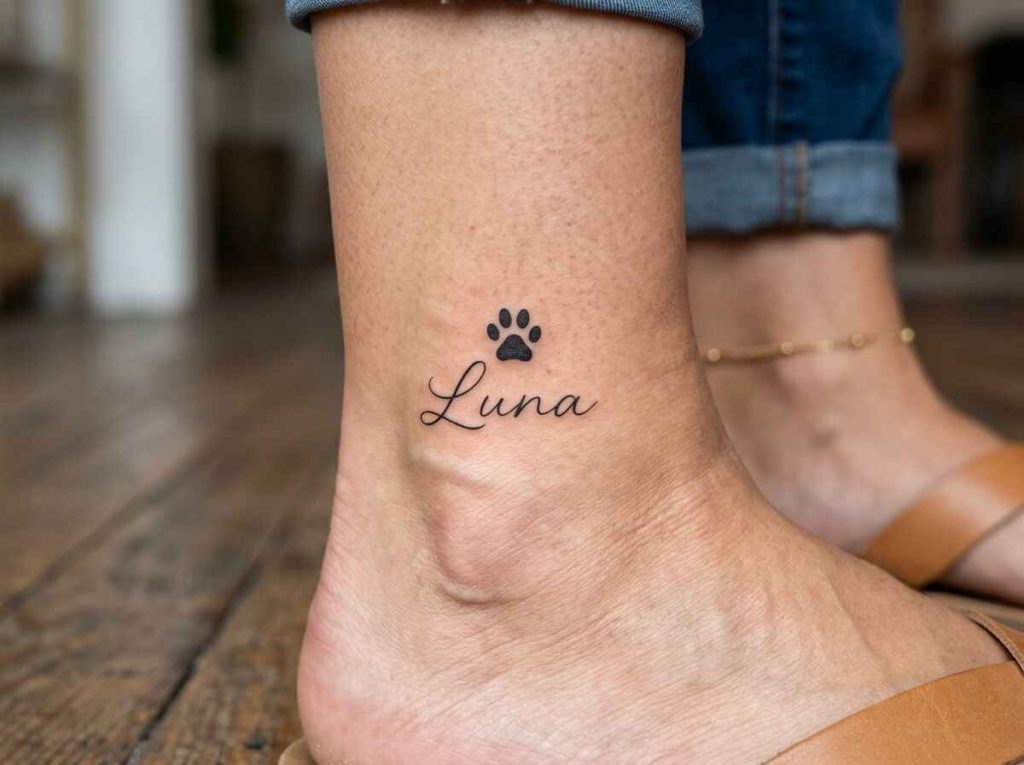 Paw Print Tattoo Paw Print Tattoo
