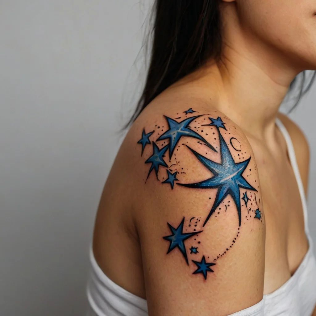 Shooting Star Tattoo