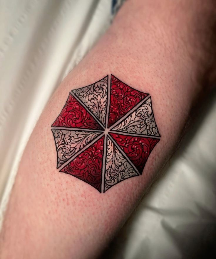 Umbrella Corporation Logo Tattoo Umbrella Corporation Logo Tattoo